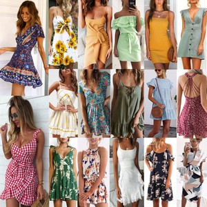 Women-Summer-Boho-Short-Maxi-Dress-Evening-Cocktail-Party-Beach-Dresses-Sundress
