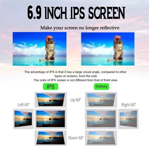 Autoradio 6,9" 1 Din Bluetooth Specchio Link Touch Screen GPS WiFi 1G+16G Dash - Foto 11 di 19