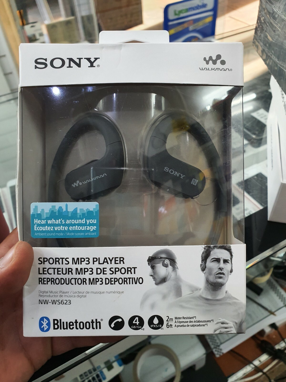Black Refurbished Sony Nw Ws623 4 Gb Waterproof Walkman Mp3 Player With Bluetooth Mp3 Digital Media Players Black Refurbished Sony Nw Ws623 4 Gb Waterproof Walkman Mp3 Player With Bluetooth Mp3 Digital Media Players