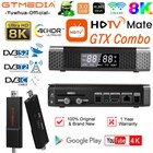 8K Dvb S2/T2/Atsc 3.0 Fta Satellite Tv Receiver Pvr Android Smart Tv Box Ci+ Pvr
