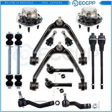 14Pcs Front Ball Joint Tie Rod End Sway Bar End For 2000-2006 GMC Yukon XL 1500