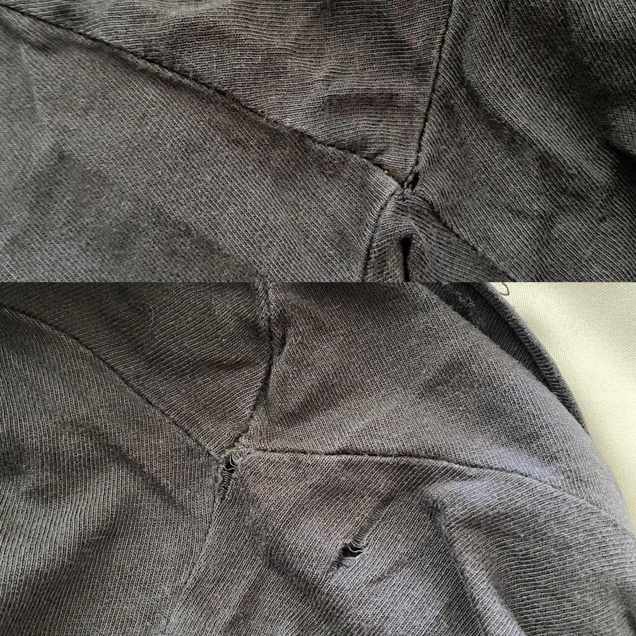 FILA Maglietta sbiadita Death Row Records vintage anni '90 hip hop rap trashed