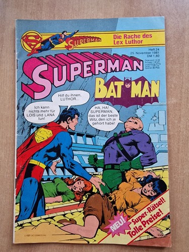 SUPERMAN BATMAN 1970 - 1985 EHAPA zur AUSWAHL - Picture 413 of 550