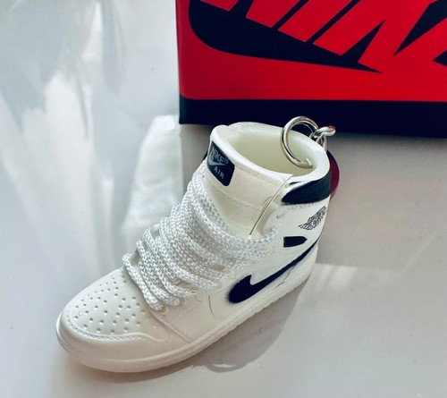 Mini Nike Keyring Sneakers π₯3D Jordan 1 keychain Trainer Sports Shoe & gift box - Picture 113 of 114