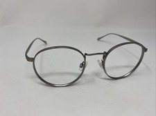 Maui Jim NAUTILUS MJ 544-11B 50/22/140 JAPAN TITANIUM MATTE SILVER ROUND D401