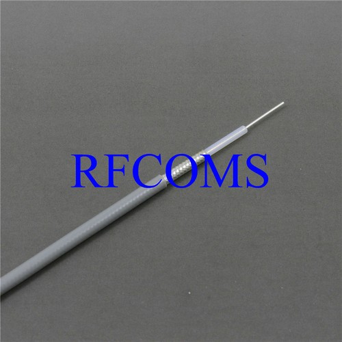 3M Semi Flexible RG405 0.086" 50ohm RF Coaxial Coax Cable FEP Blue Semi-Flexible - Picture 6 of 14
