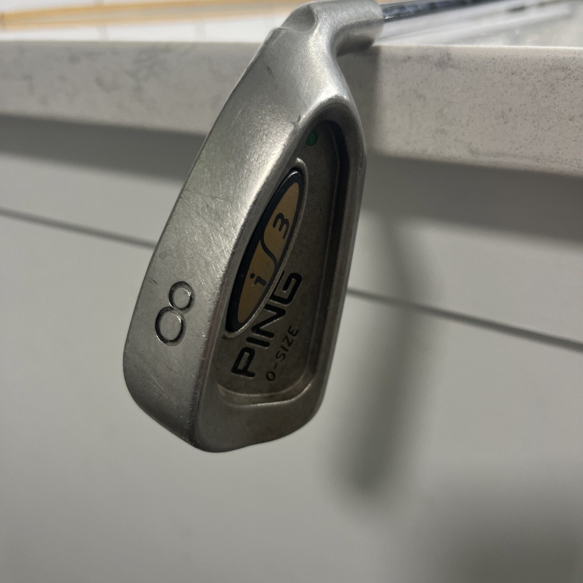 Left-Handed Ping G Series Green Dot 8 Iron Regular Steel Shaft Left-Handed Ping G Series Green Dot 8 Iron Regular Steel Shaft