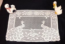 Centrino uncinetto filet realizzato a mano (NUOVO)