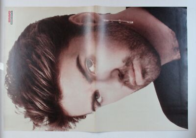 George Michael Bravo Poster - German 80s Magazine Portrait Poster - Close-Up