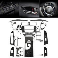 28x Carbon Fiber Car Interior Kit Cover Trim For Lexus Is250 Is350 2006-2012 28x Carbon Fiber Car Interior Kit Cover Trim For Lexus Is250 Is350 2006-2012