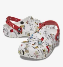 Crocs Limited Edition Peanuts Classic Clog - Women's Size 12/Men's Size 10