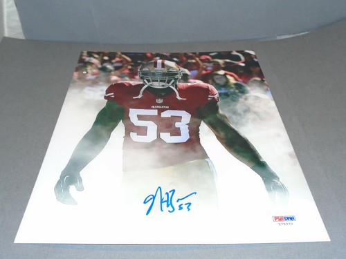 NaVorro Bowman Signed San Francisco 49ers 8x10 Photo Autographed PSA/DNA COA 1D - Picture 2 of 4