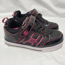 Zapatos de Skate Heelys X2 Bolt Juvenil Talla 2 Negro Rosa Estilo #770018 Iluminados
