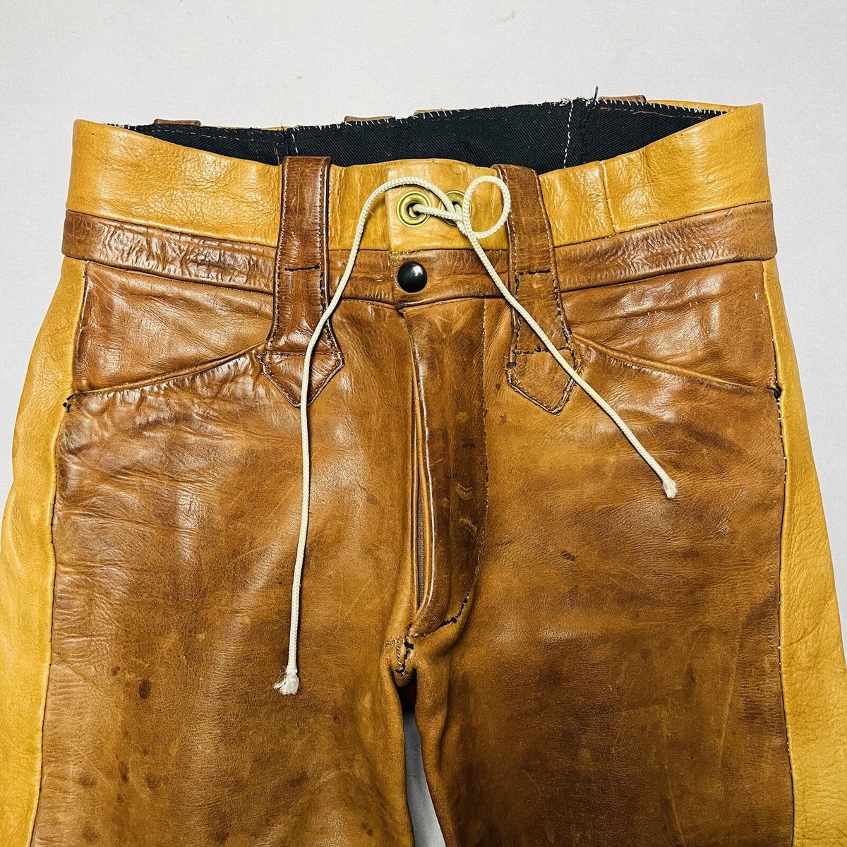 70s vintage leather pants モーターサイクル　フレア Levi's 70's Flare Faux Leather Pant Leather Night A1601-0000