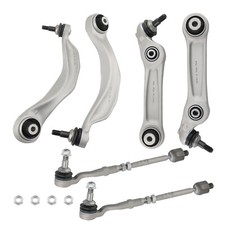 6pcs Front Lower Control Arms Tie Rod Left & Right for BMW 5 6 Series F06 F10