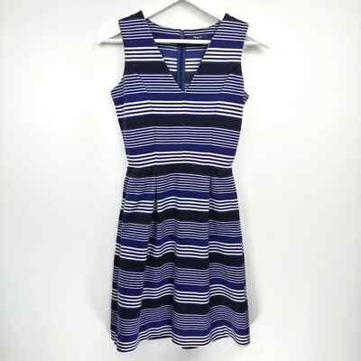 striped cotton sleeveless surplice dress Stripe Surplice Midi Dress by Marissa Webb x RTR