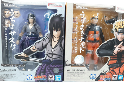 S.H.Figuarts Naruto Sasuke Sakura Shippuden Team Kakashi Set of 3