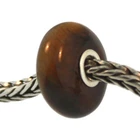 Authentic Trollbeads Precious Stone 50805 Tiger Eye *0
