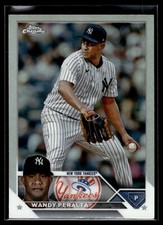 Wandy Peralta 2023 Topps Chrome Update Refractor Card #USC144