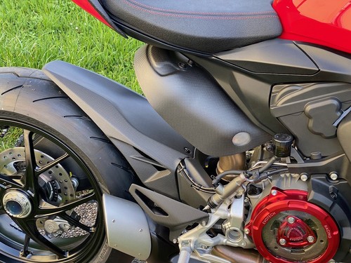 KOTFLÜGEL HINTEN CARBON 100% DUCATI STREETFIGHTER 955 V2 MATTES FINISH - Bild 2 von 4