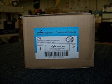 Cooper Crouse-Hinds Compression Type Box Connector EMT 4" 659 New