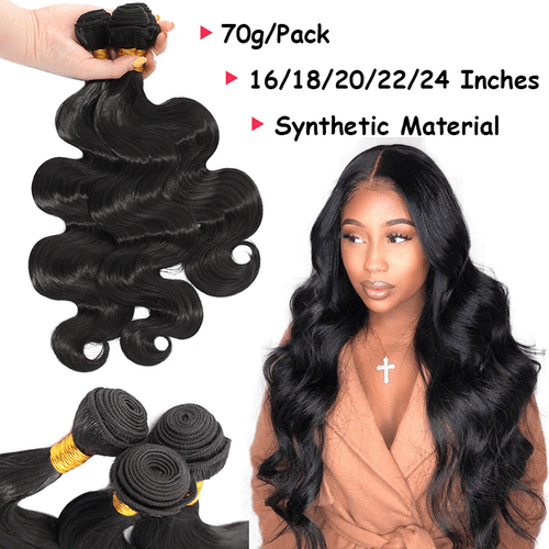 Brazilian Body Wave 100% Soft Hair Piece 3 Bundles 300g As Human Hair Extensions - Picture 9 of 27