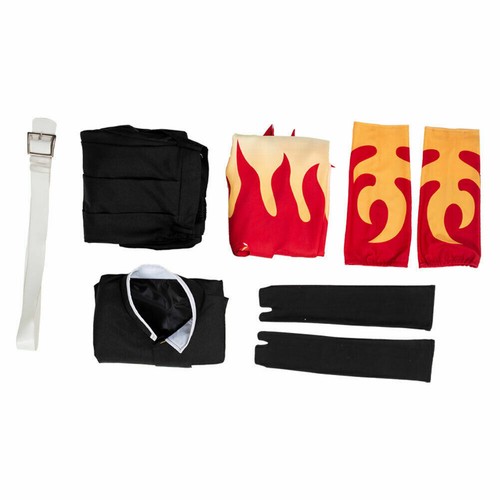 Demon Slayer: Kimetsu no Yaiba Rengoku Kyoujurou Cosplay Kostüm Kimono Outfit - Bild 10 von 10