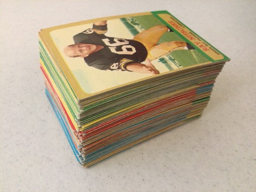 1963 Topps Football Cards (110/170) Partial Set Good Condition No Dupes - Picture 10 of 10