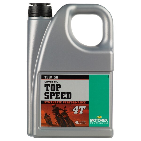 Motorex Top Speed 4T 15W50 Synthetic Motorcycle Engine Oil - 12 Litre (3x4L) - Image 13