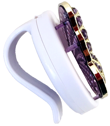 New Purple Gems BUTTERFLY Visor Clip Car Scentportable Holder Bath & Body Works - Picture 3 of 4