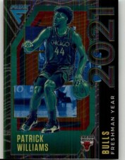 2020-21 Panini Flux Patrick Williams Freshman Year #11 Chicago Bulls