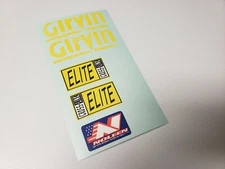 Sticker Decal Set fits Girvin Elite Cross Link Fork (fits ProFlex 857)