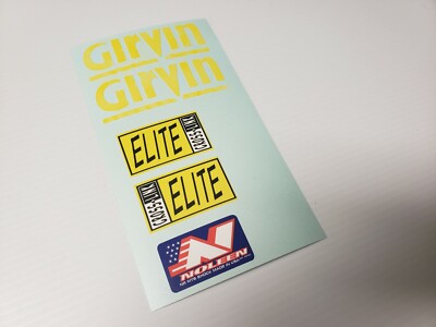 Sticker Decal Set fits Girvin Elite Cross Link Fork (fits ProFlex 857
