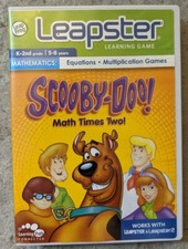 Scooby Doo: Math Times Two [Leap Frog Leapster] in box no manual