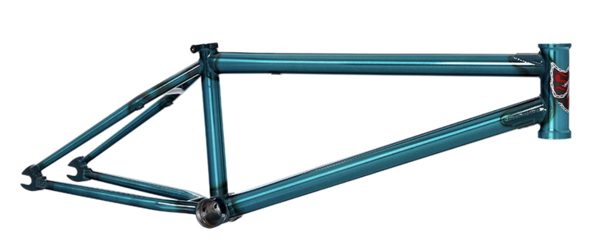 S&M BIKES SANCT DIVER BMX QUADRO TRANS AZUL-PETRÓLEO 20.75