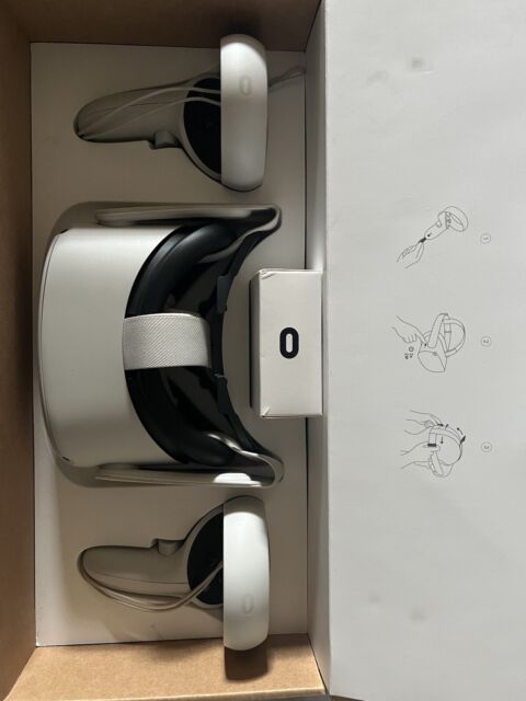 Meta Oculus Quest 2 128GB Standalone VR Headset - White ZB8475 Meta Oculus Quest 2 128GB Standalone VR Headset - White ZB8475