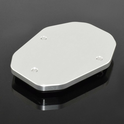 Silver Kickstand Side Stand Extension Plate Pad For Tiger 900 Rally 2019-2022 - Picture 6 of 6