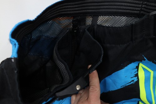 Vintage Y2K Streetwear Boys 26 Spell Out Motocross Motorcycle Racing Pants Blue - Picture 8 of 18