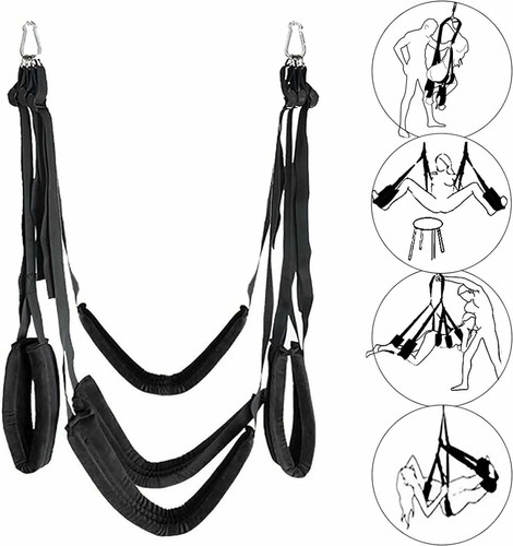 Deluxe Liebesschaukel Kit für die Decke Sexschaukel Sex Swing Liebesschaukeln SM - Bild 27 von 107