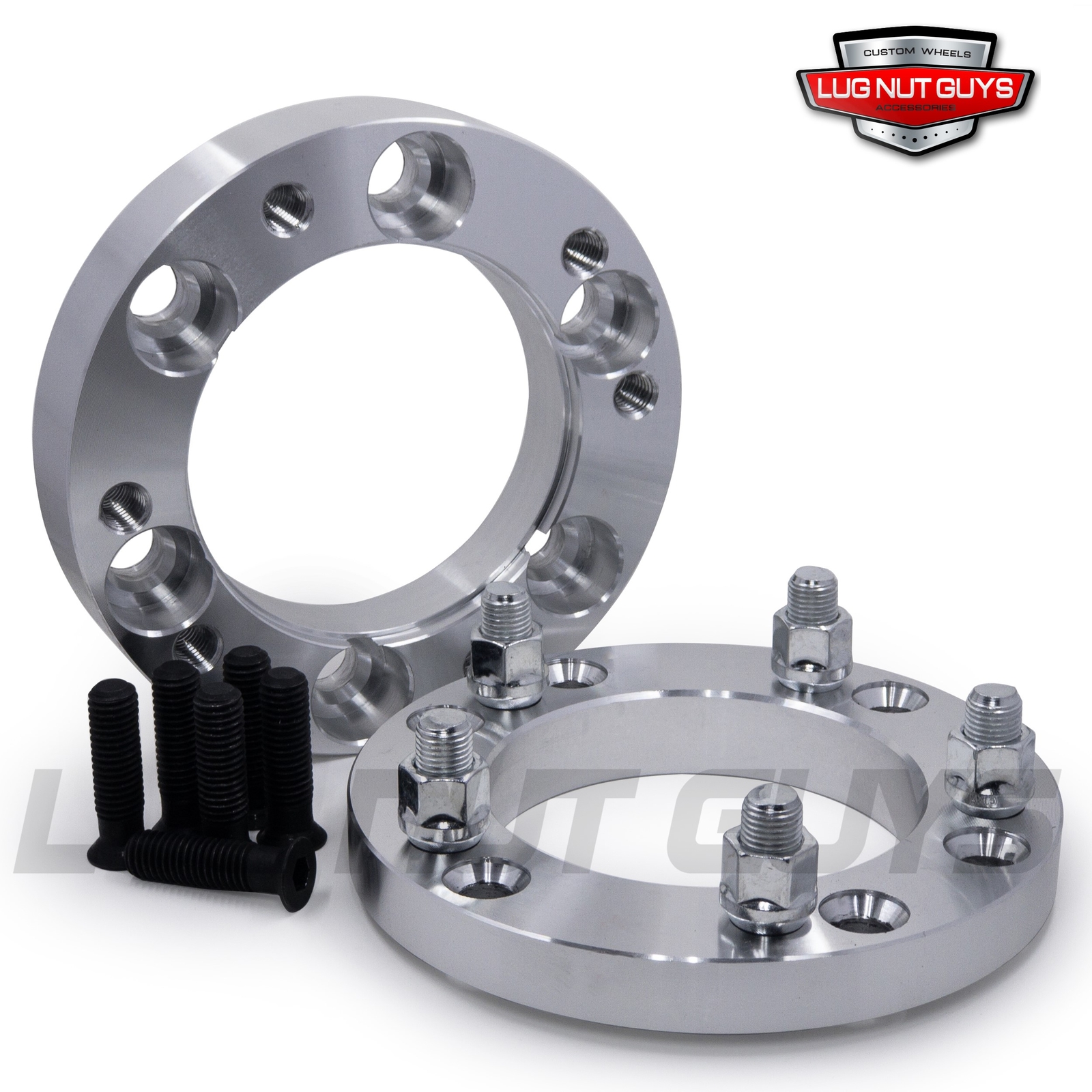 4 Wheel Adapters 6x5.5 To 5x5.5 Use 5 Lug Wheels On 6 Lug Car 2" Inch