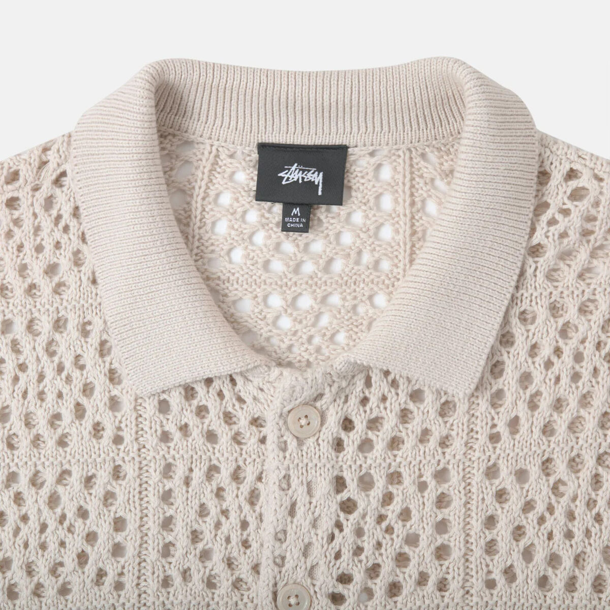 Stussy CROCHET SHIRT knit | eBay