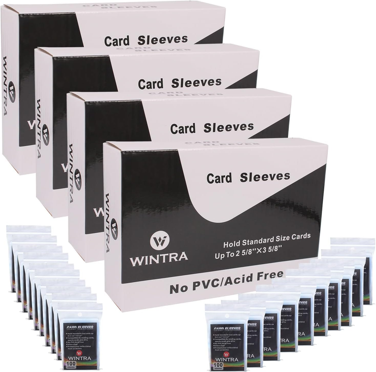 Penny Card Sleeves, 2-5/8 X 3-5/8'' Soft Protective Sleeves, Ultra Clear Basebal Penny Card Sleeves, 2-5/8 X 3-5/8'' Soft Protective Sleeves, Ultra Clear Basebal