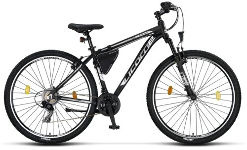 26 27.5 29 Zoll Mountainbike Aluminium 21 Gang Scheibenbremse Jungen Mädchen - Bild 31 von 49