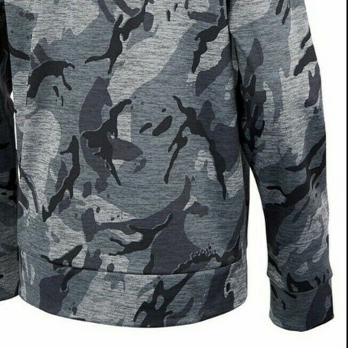 adidas Little Boys Long Sleeve Heathered Core Camo Hooded Pullover 4 NWT MSRP$40 - Picture 6 of 7