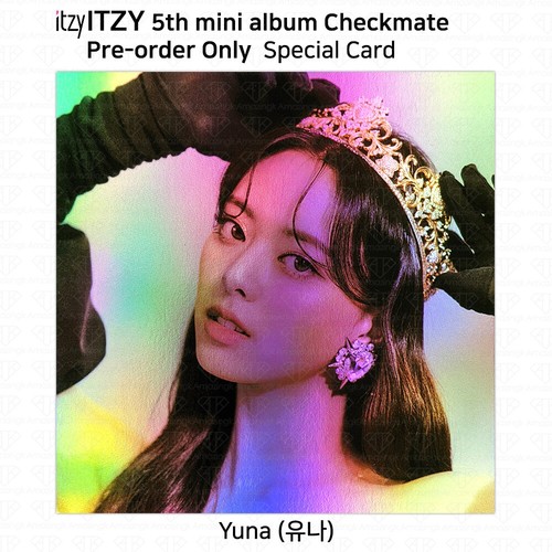 ITZY 5. Mini Album Schachmatt offizielle Fotokarte durchsichtige Karte Sonderkarte KPOP - Bild 76 von 87