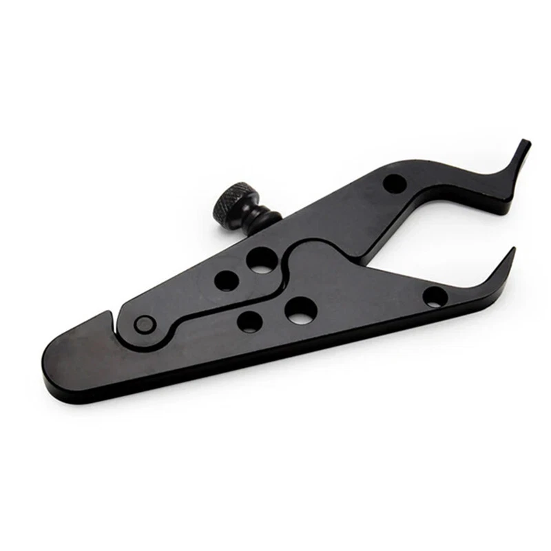 Kit de bloqueo de abrazadera de control de crucero clip de acelerador de aleación de aluminio negro de 1 pieza Foto 4 de 4