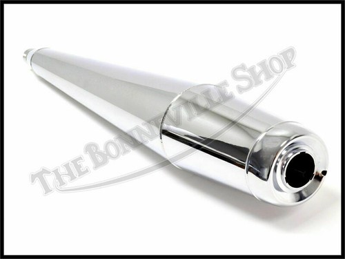 TRIUMPH 750 T140 BONNEVILLE TR7 TIGER T150 TRIDENT STOCK SILENCER PN# 71-4159 T - Picture 5 of 5