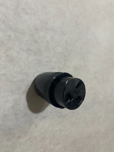 Pass & Seymour Straight Blade Connector Plug 20A 250V NEMA 6-20R 6-20 5866-BK - Bild 1 von 3