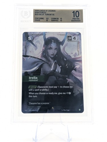 Irelia graded BGS 10 for sale on eBay