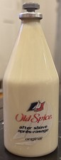 Old Spice After Shave 4.25oz 125ml ORIGINAL Glass Bottle w/ Star Top VTG P G NEW